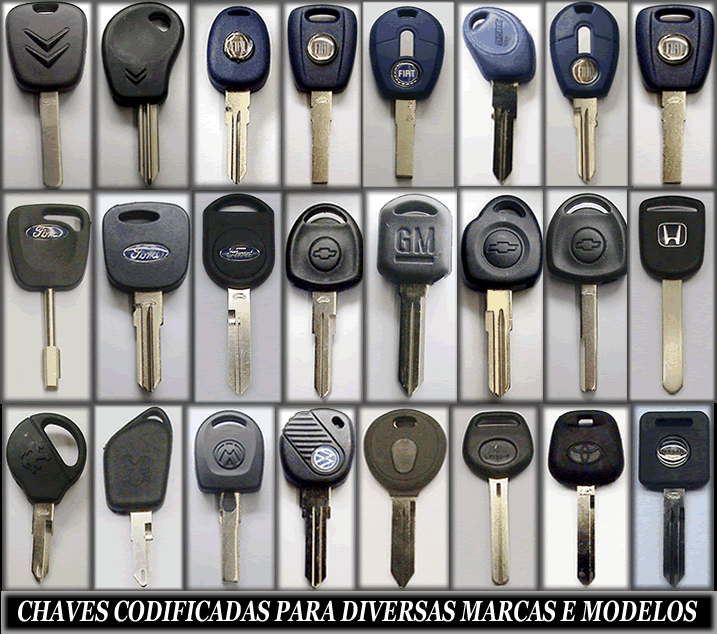 Venda de Chaves para Carros Preço na Vila Matilde - Venda de Chaves Automotivas Codificadas